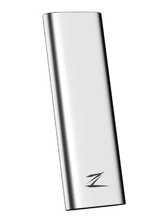 NIBEMINENT Portable SSD - Shock-Proof External Silver