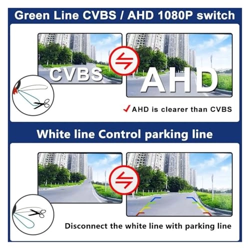 GAF-LS8008 - Top Starlight Night Vision Wire AHD 1080P or 720P