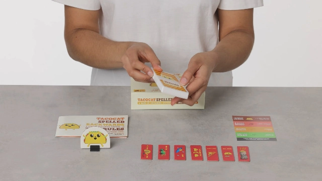 Exploding Kittens: Tacocat Spelled Backwards - Card Game