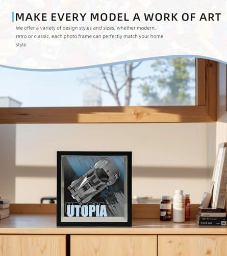 Lego Display Wallboard for Speed Champions Pagani Utopia Race Car 76915