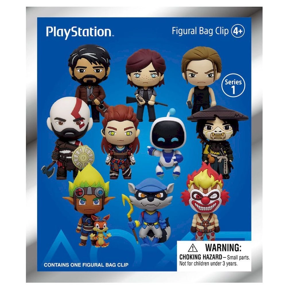 FUNKO TOYS Monogram Playstation 3D Foam Bag Clip Series 1 - 5 x 4.7 x 1.2 cm