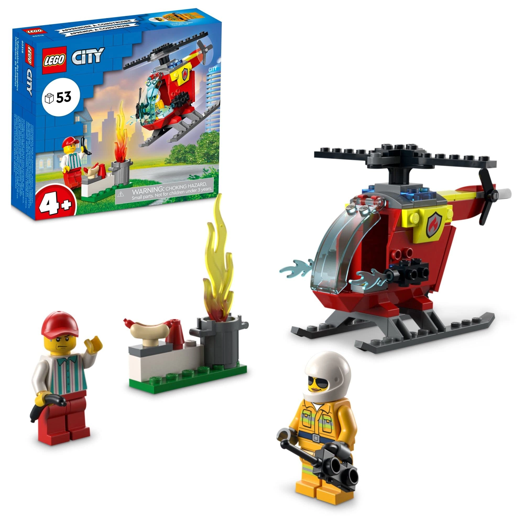 LEGO City Fire Helicopter (60318)