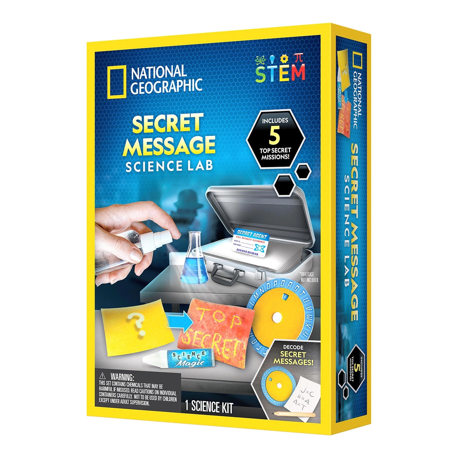 Secret Message Science Lab Kit STEM - 8 years+