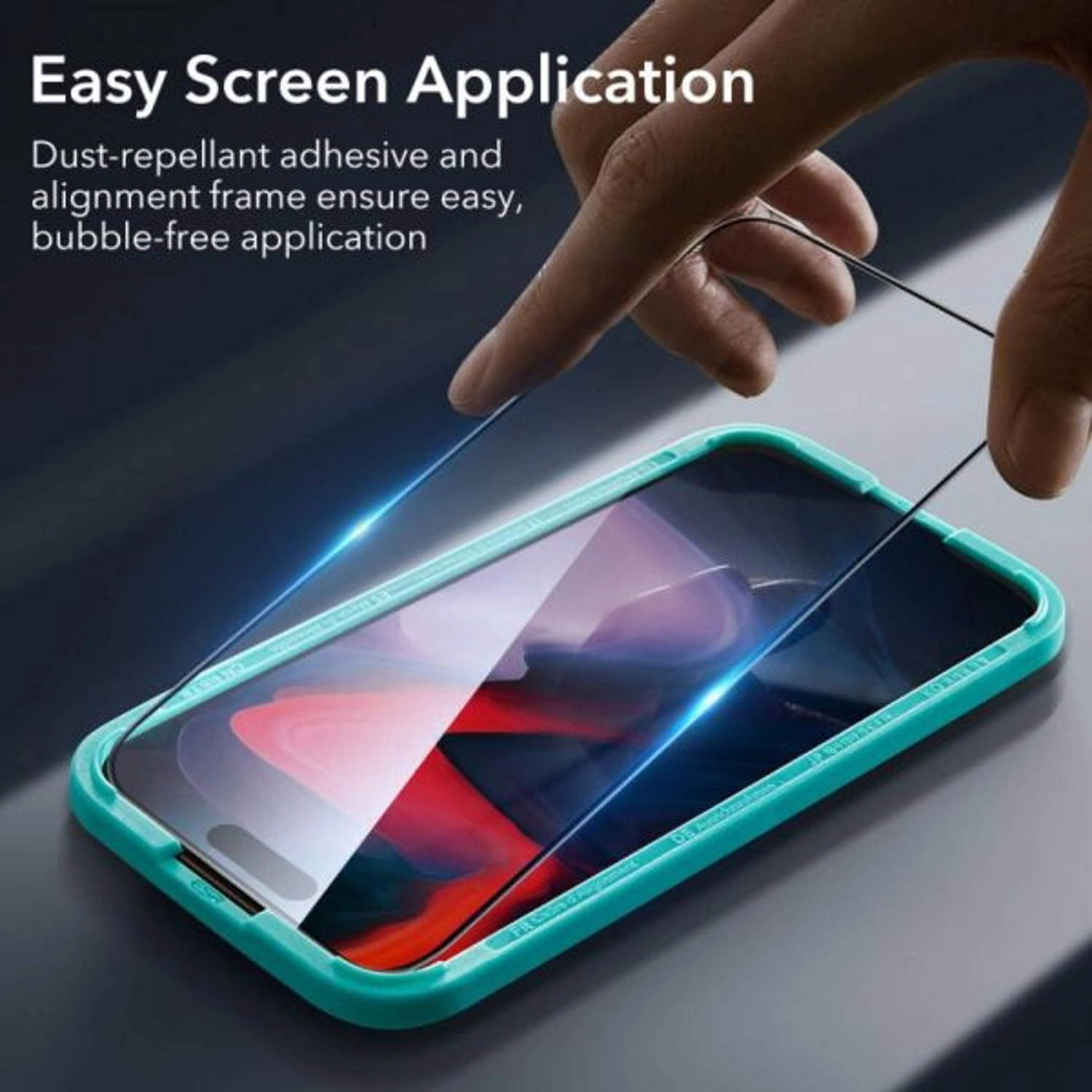 Clear Tempered Glass Screen Protector for iPhone 15 Pro Max