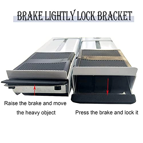 Washing Machine Sliding Base - 24 Swivel Wheels Adjustable 45-70cm