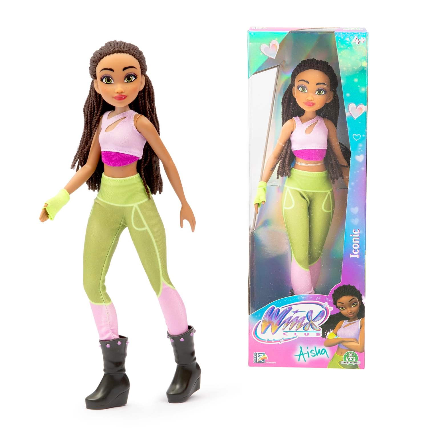 Giochi Preziosi Aisha Doll - 27 cm Purple and Green Ages 4+
