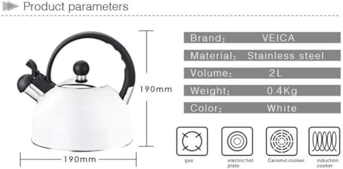 Whistling Tea Kettle - 2L