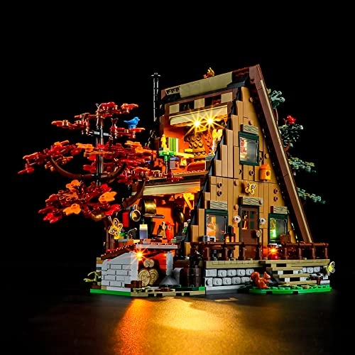 Led Lighting Kit for A-Frame Cabin (LEGO-21338)