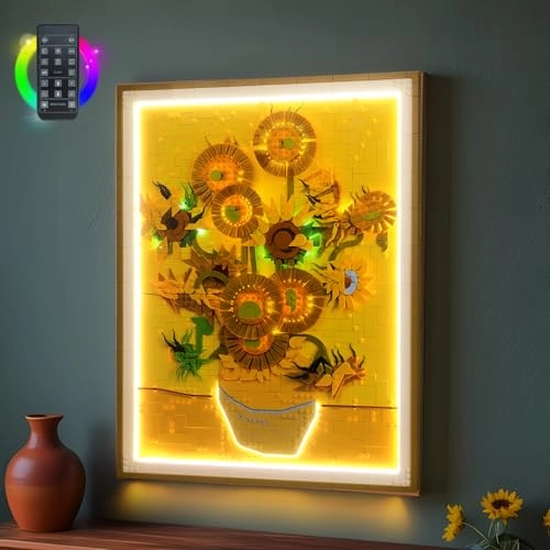 Remote Control Light Kit - 31215 Vincent Van Gogh Sunflowers