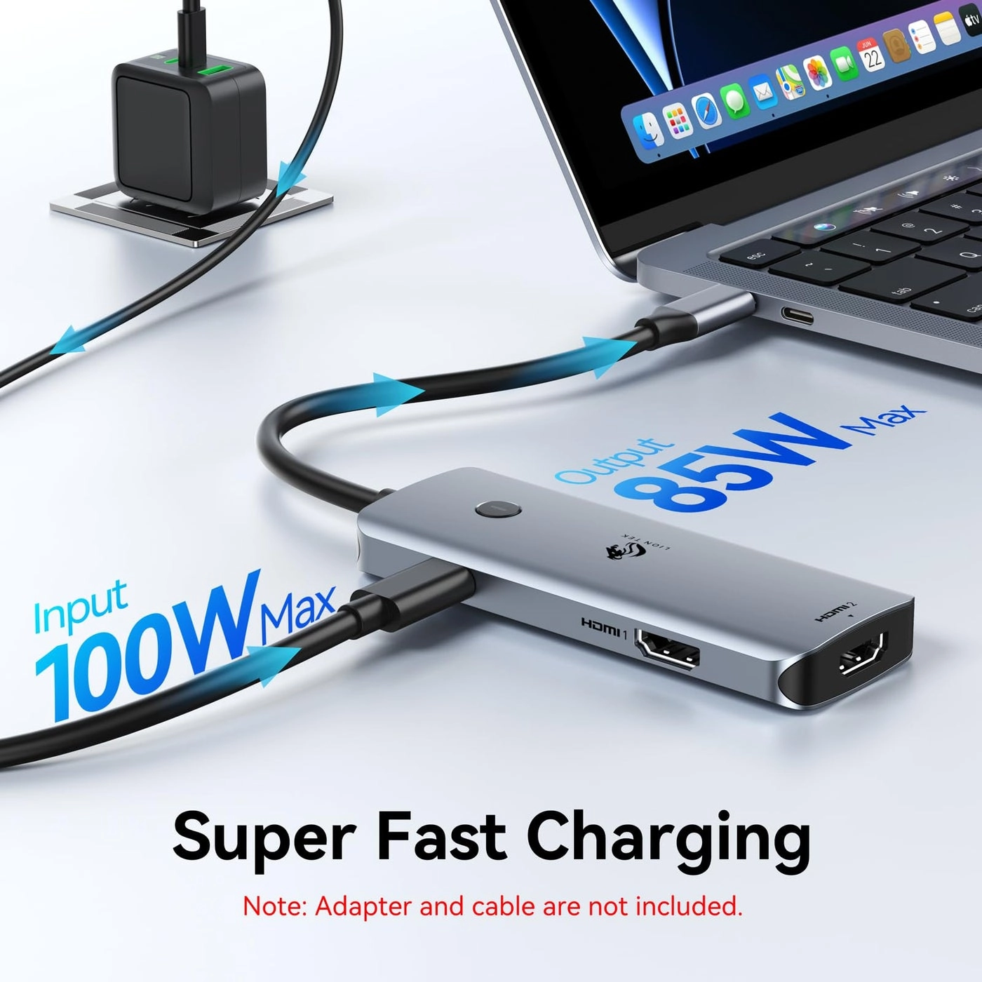 USB C Docking Station - USB C MacBook/Surface/Lenovo/Dell/HP
