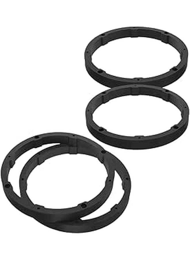 ULTECHNOVO Speaker Spacer Ring - 4 Pcs 6.48X6.48X0.59in Black