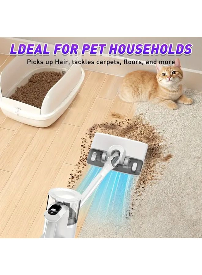4-in-1 Wireless Handheld Vacuum Cleaner - 2000mAh