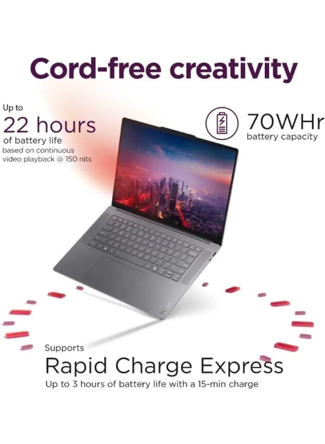 Yoga Slim 7 15ILL9 83HM002WUS - 15.3'' Core Ultra 7-258V 32GB DDR5 2TB SSD