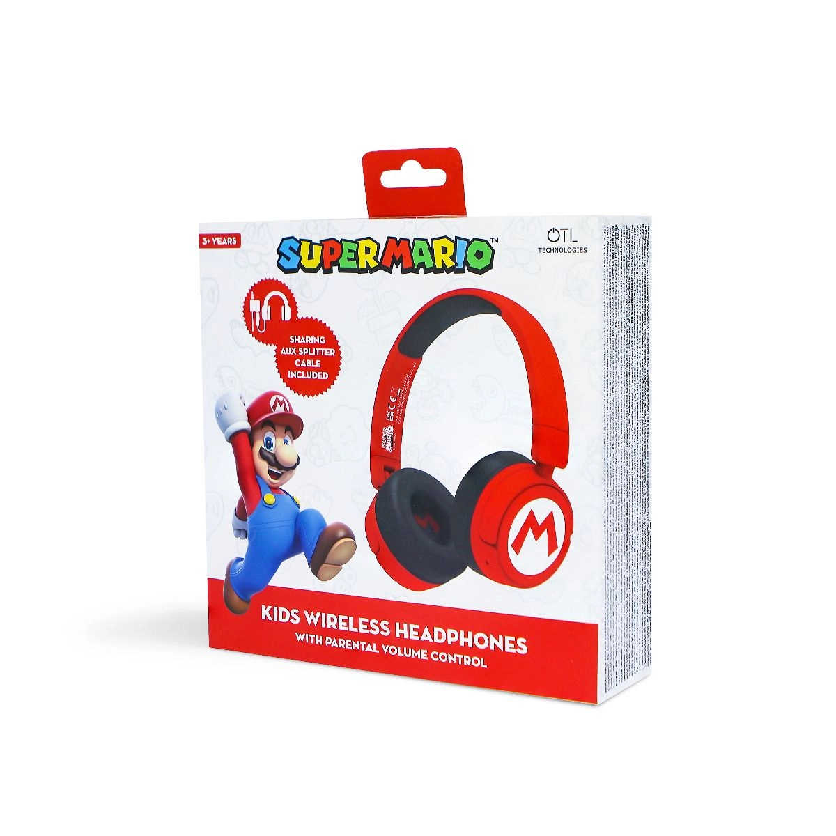 Super Mario Logo Kids - Wireless Headphone