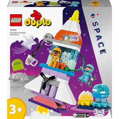 Space Shuttle Adventure (10422) - 3in1 Light Brick Astronaut Figures