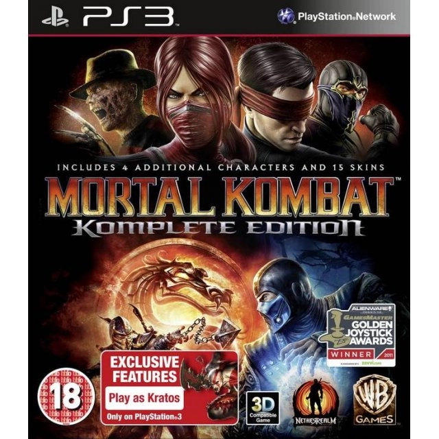 Warner Bros Mortal Kombat Komplete Edition - PlayStation 3