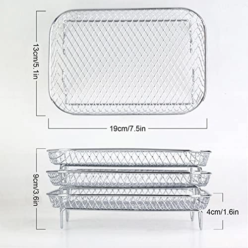 Air Fryer Rack - 304 stainless steel 3 Layers