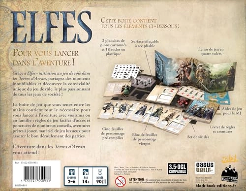 Elfes: The Role Play - Introduction to the Adventure Game in the Land of Arran (French)