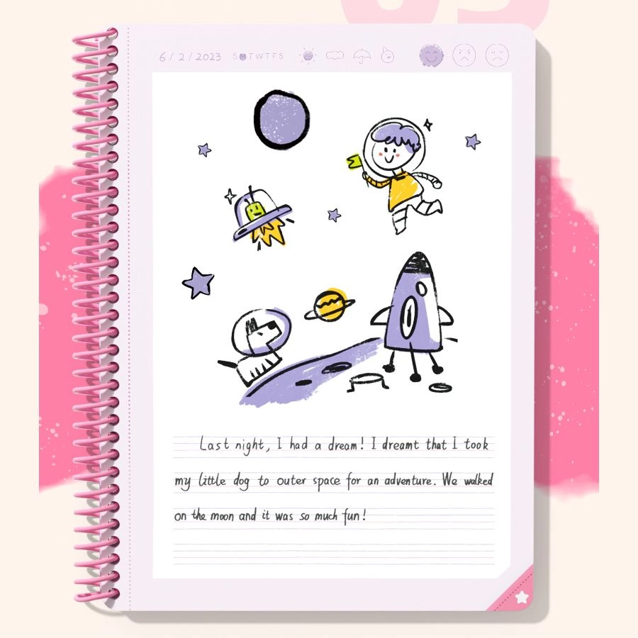 My First Journal - Multi Colour 4+