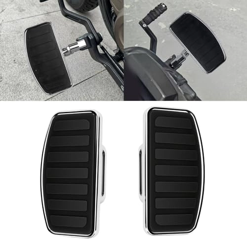 Motorcycle Floorboards - 2pcs Electroplated Adjustable