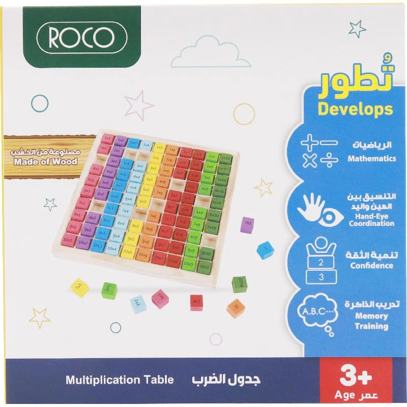 Multiplication Table - 6 Years and Above