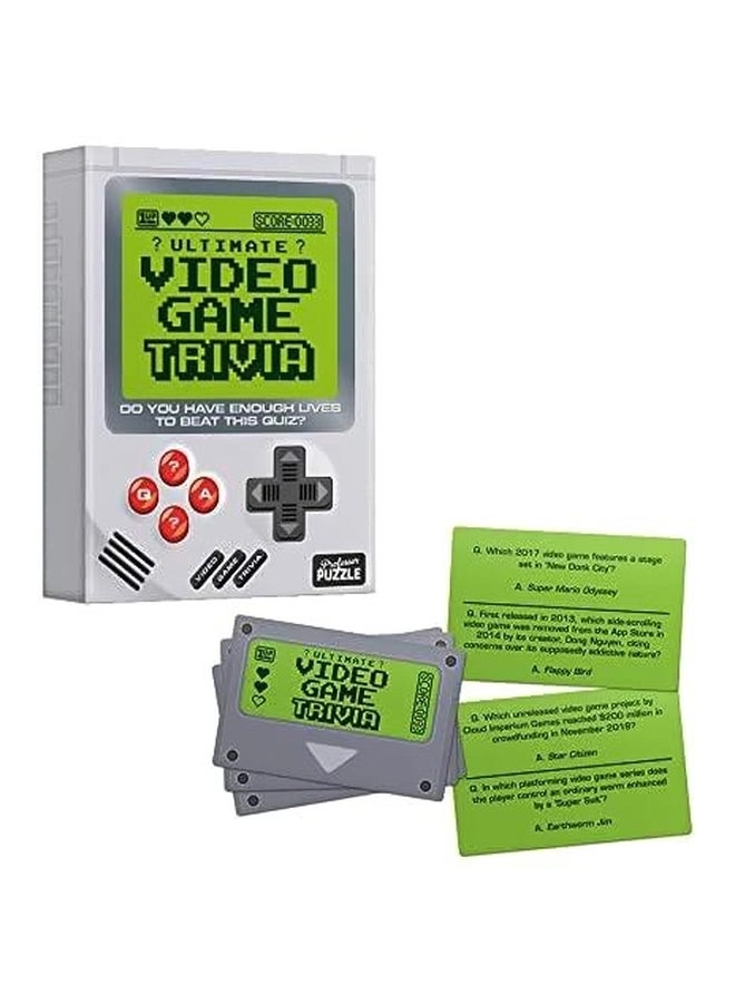 Professor Puzzle Retro Video Game Trivia Quiz Set