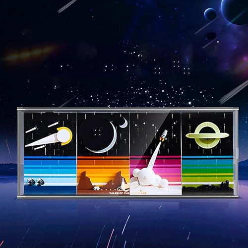 Acrylic Display Case - 3mm 38.5x8x15.8 cm