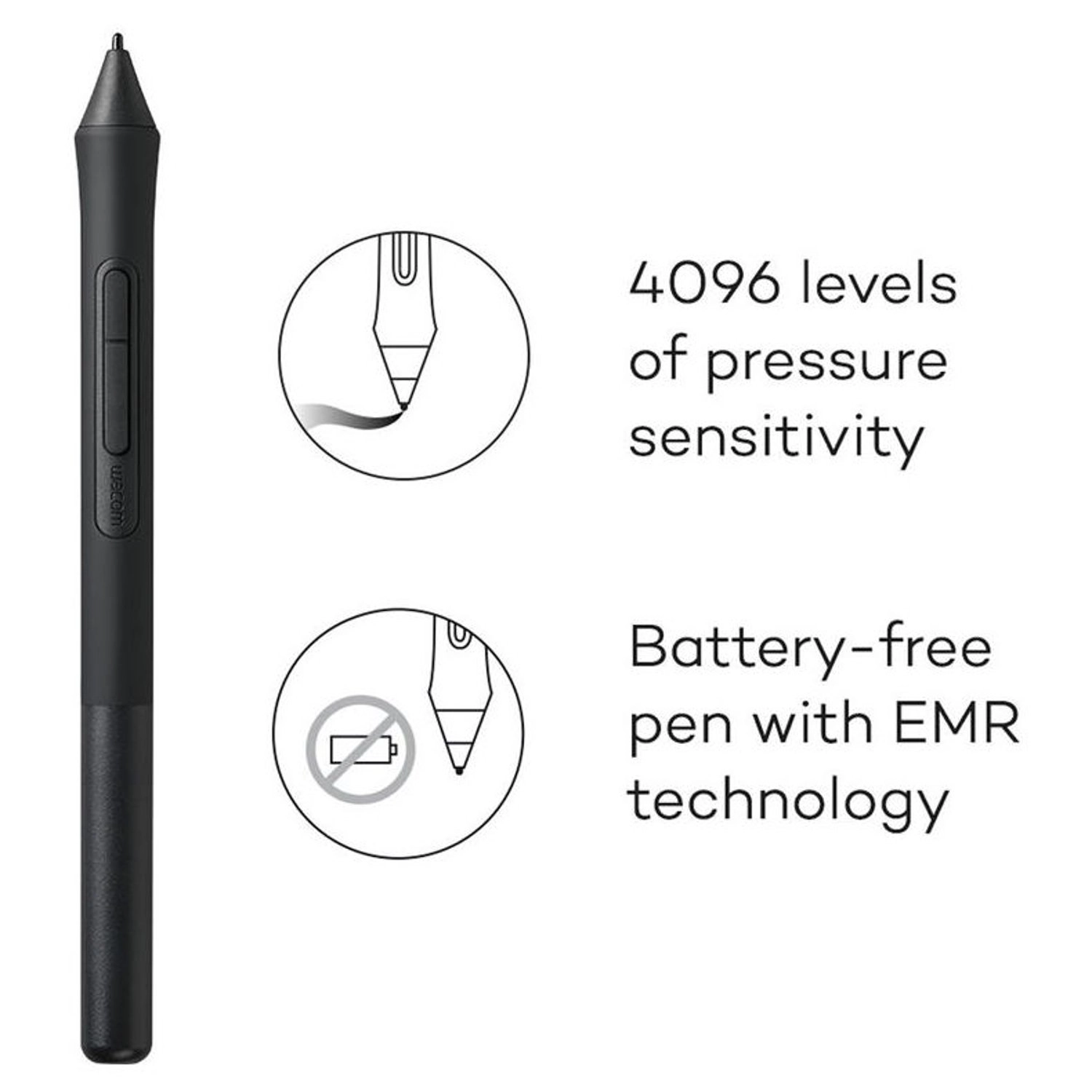 Intuos M - 4096 levels