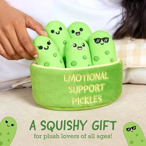 Emotional Support Plushies - Pickle - 15 cm