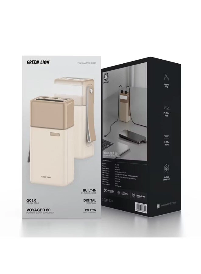 Solar X - 60000mAh 20W