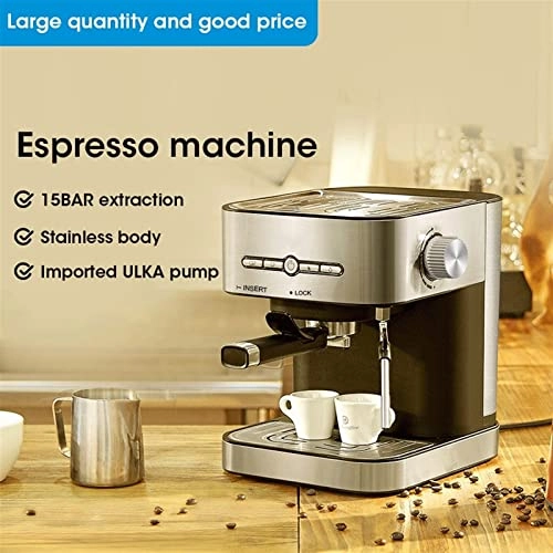 High Pressure Steam Semi-automatic Espresso - 11-15 cups Pump pressure