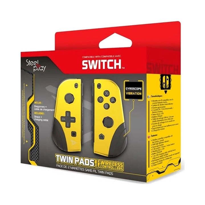 Wireless Twin Pads Controllers for Nintendo Switch - Multicolour