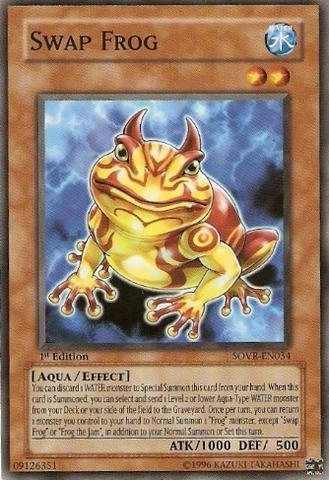 Yu-Gi-Oh! Swap Frog SOVR-EN034 - Unlimited Edition