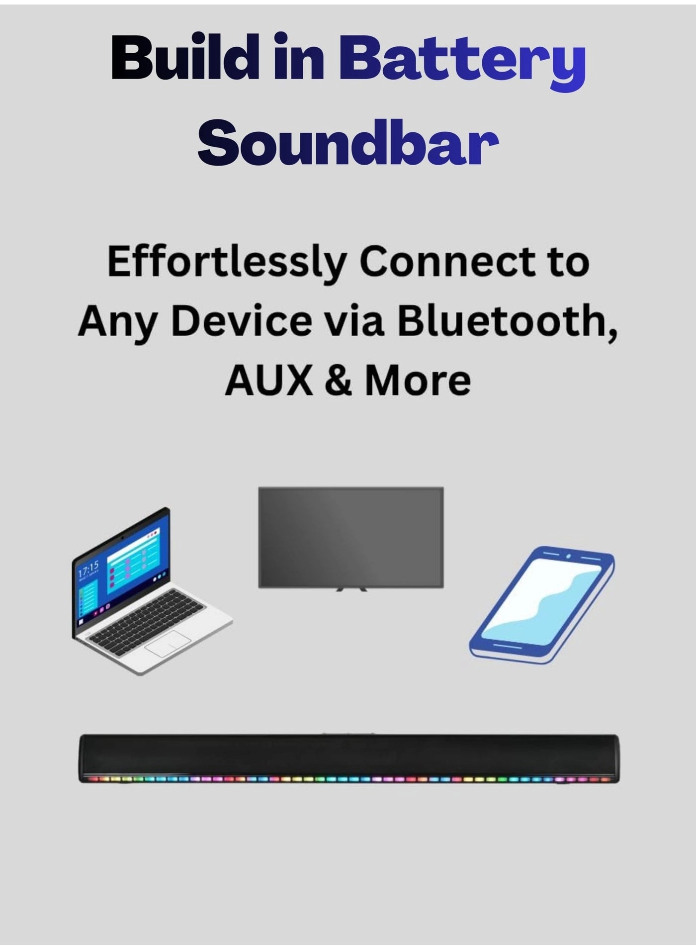 55R55+SOUNDBAR - 55 in