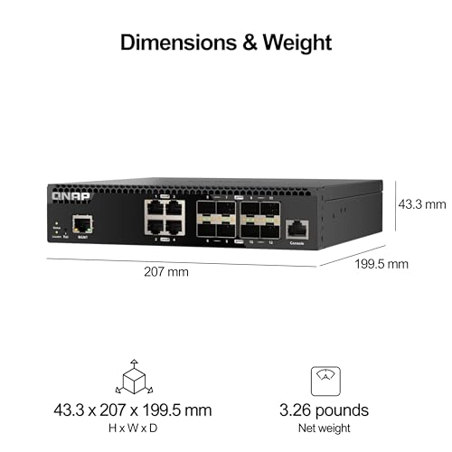 QSW-M3212R-8S4T-US 12-Ports