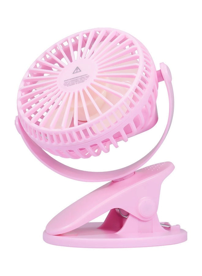Cat Small Fan - Rechargeable Portable Pink