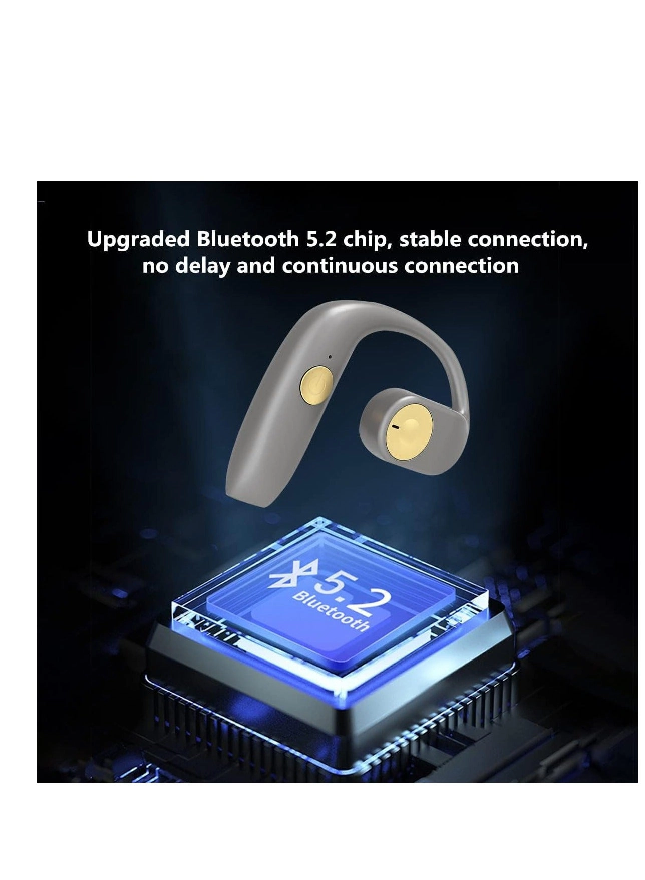 Open Ear Clip Headphones Wireless Headphone