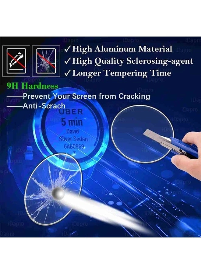 9H Anti-Scratch Tempered Glass Screen Protector for Garmin Forerunner 955 / 955 Solar (4-Pack)