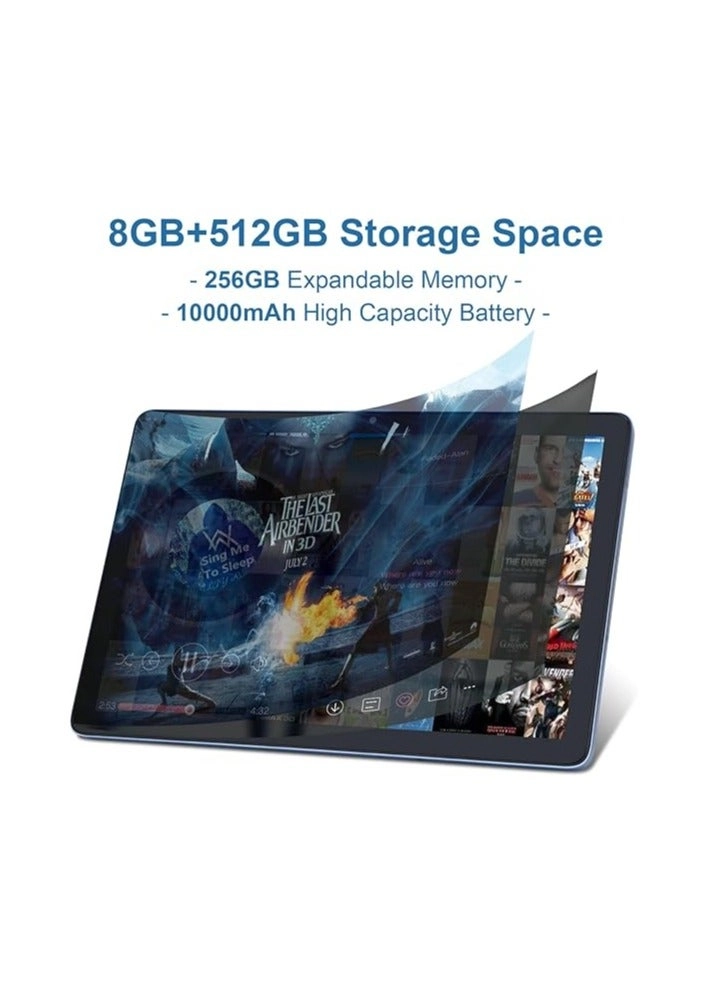 Smart Tablet PC - 512GB 10.1"