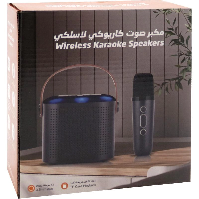 Portable Microphone with Bluetooh Speaker
