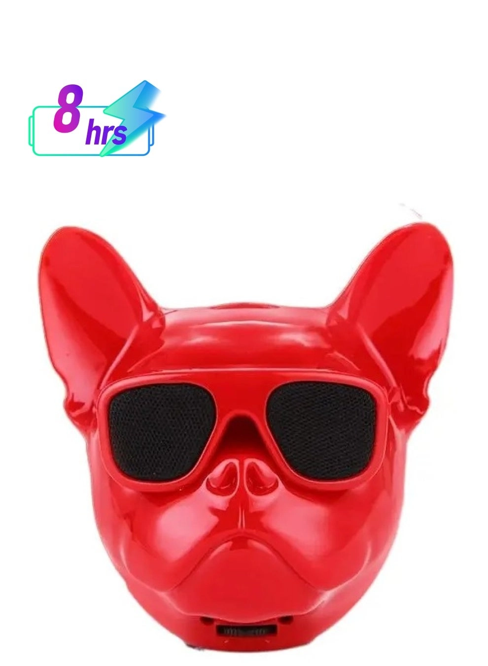 Fashion Bulldog Dog Head - Voice Command TF Card Support Cute Creative Gift