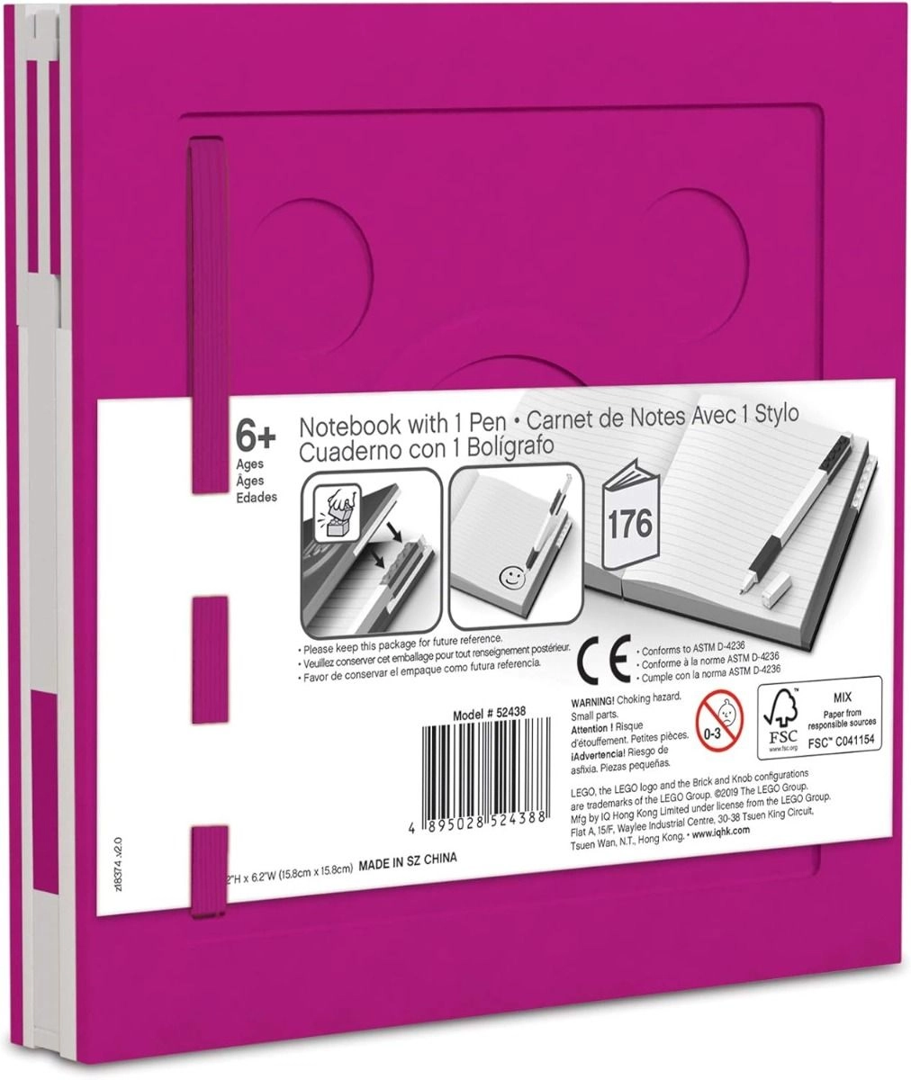 IQ Locking Notebook - Lined 176 Sheets