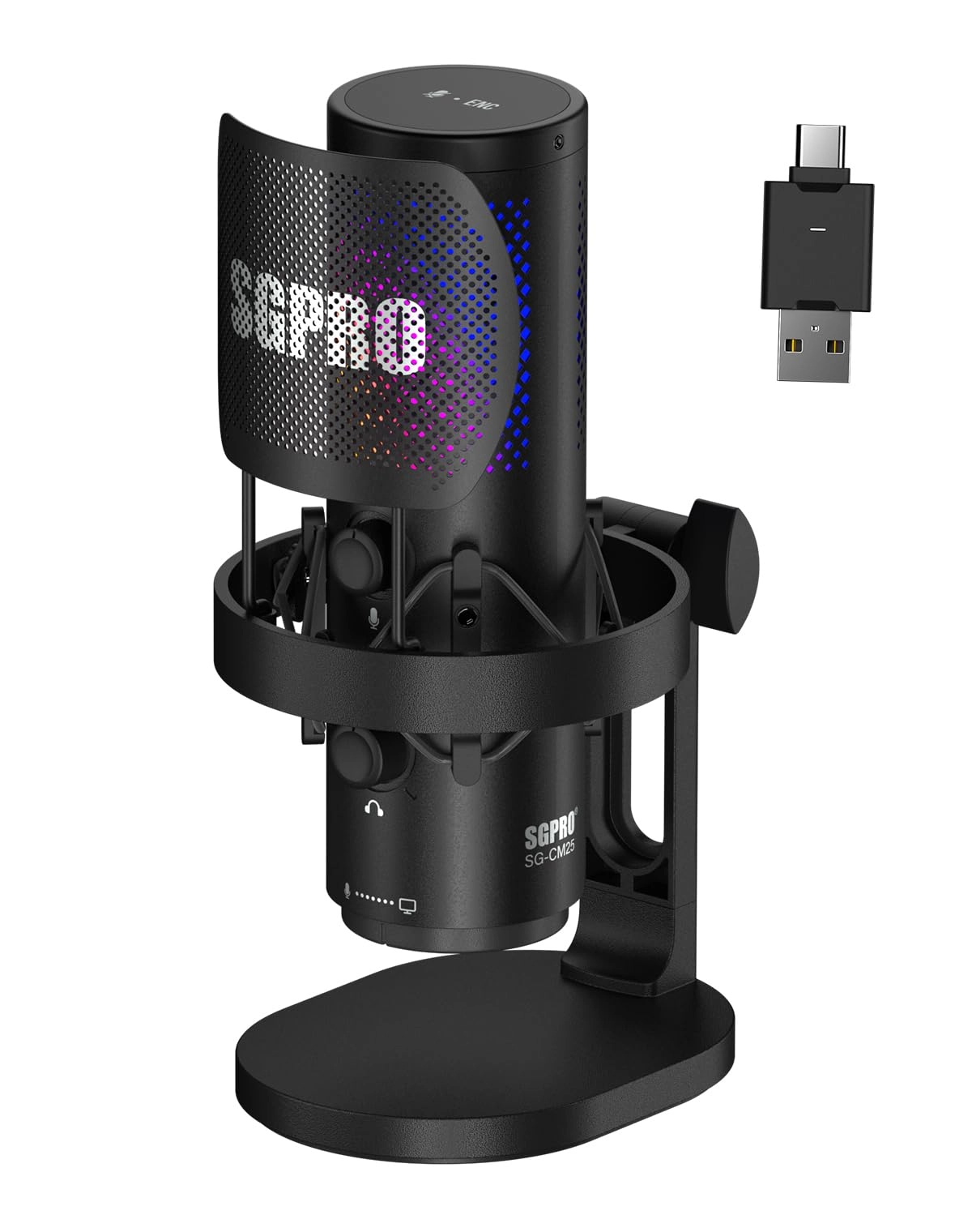 SGPRO SG-CM25 Wireless+USB Microphone