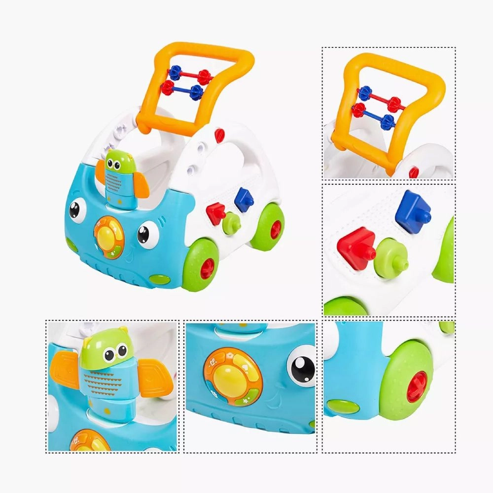 Carter Multifunctional Activity Baby Walker - 3-in-1 Pink