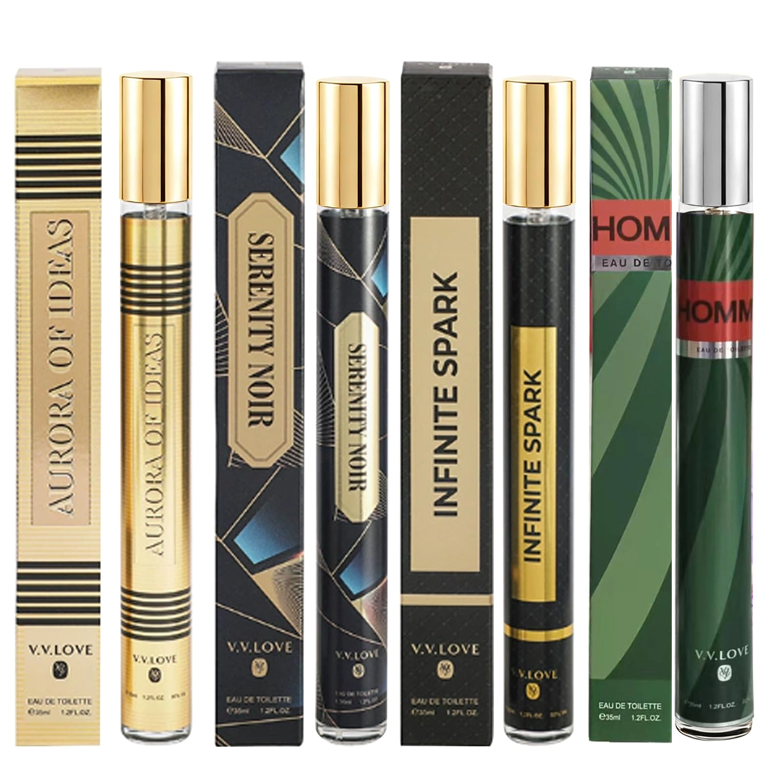 MZANK Fresh Eau de Toilette 4x35ml Bundle
