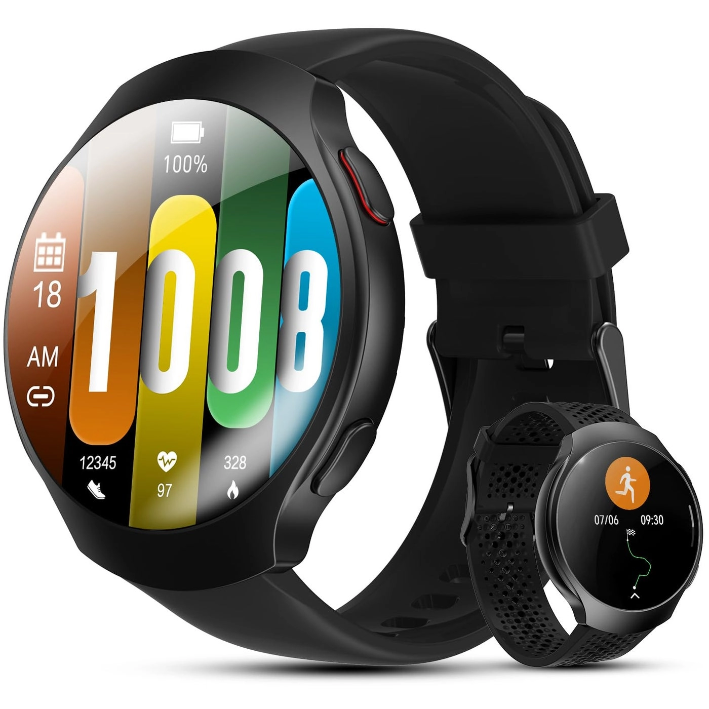 Smart Watch Metal GPS