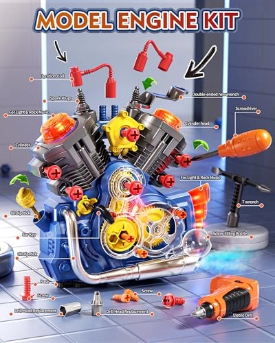 Engine Building Kit Engineering - 3 years+ 42 pieces
