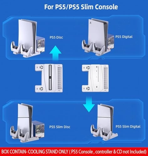 Cooling Stand for PS5 - USB