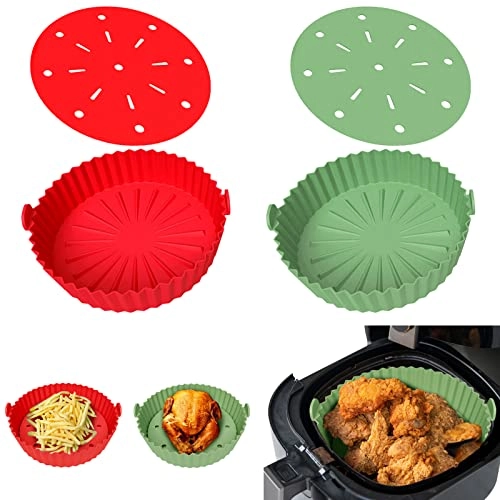 Air Fryer Silicone Pot - Silicone 2 pcs