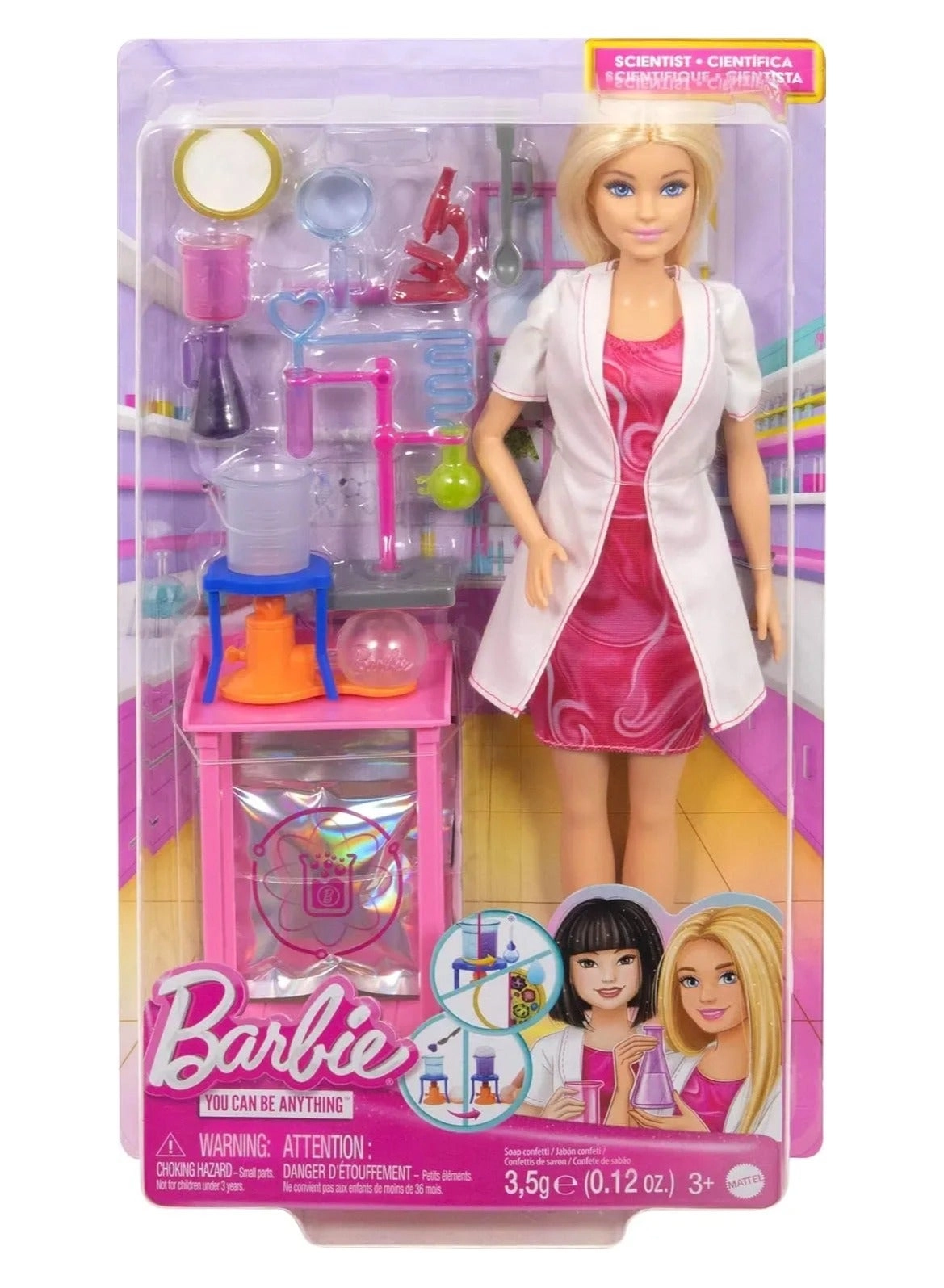 Feature Career Doll - Scientist Ages 3+